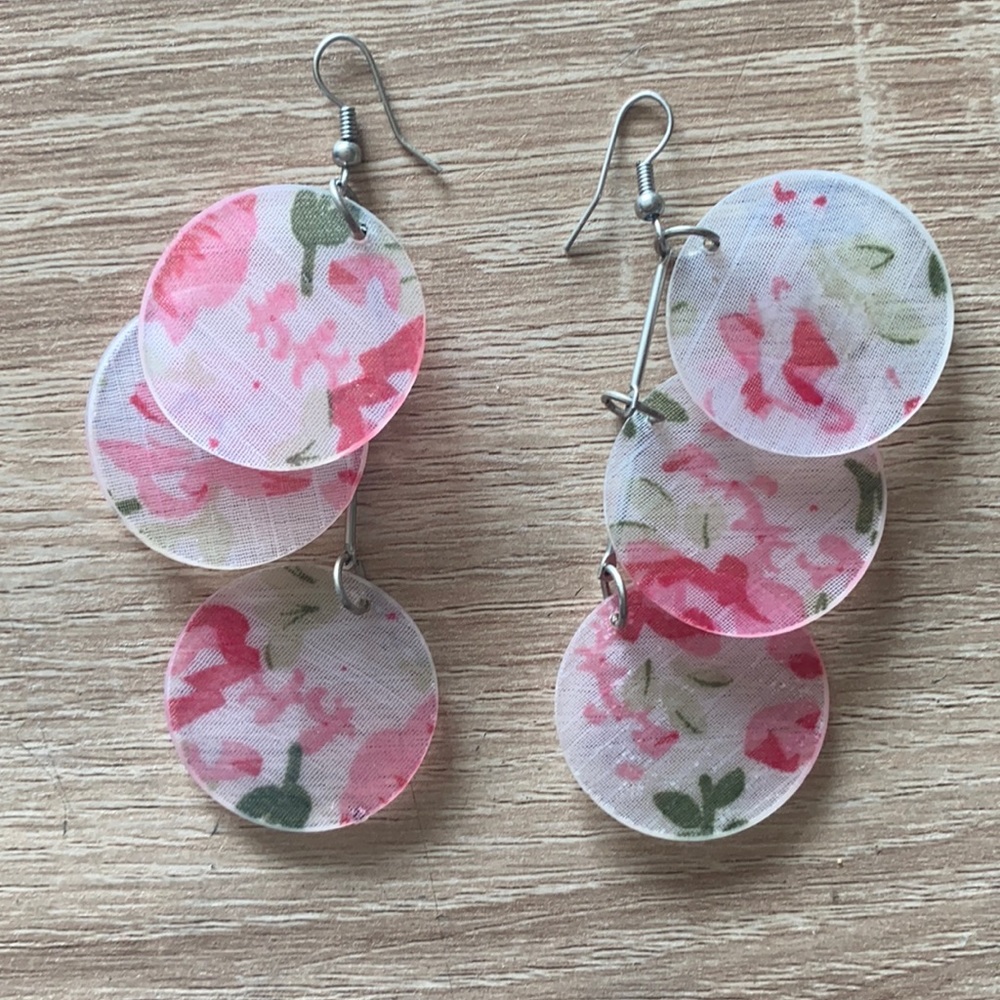 Floral Drop Earrings